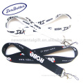 Custom imprint polyester lanyard neck strap and key holder lanyard manufactory